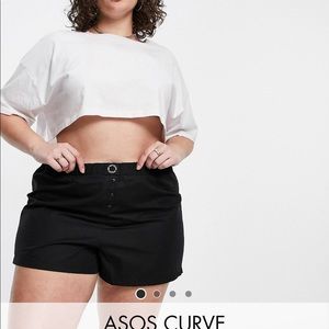 ASOS curve weekend collection size 16 black